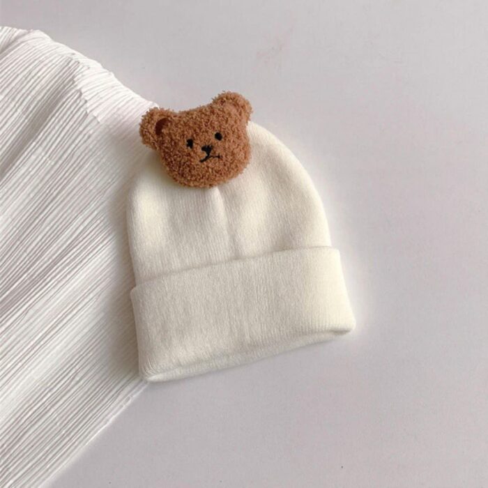 کلاه نوزادی پاییزه تدی teddy bear 1